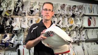 How to Shape a Hockey Goalie Trapper  Source For Sports [upl. by Oinegue36]