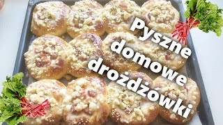 Domowe drożdżówki z rabarbarem [upl. by Wurst]