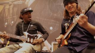 NAMM 2017 Eric Gales amp Cody Wright Live At The Dunlop Booth [upl. by Aram264]