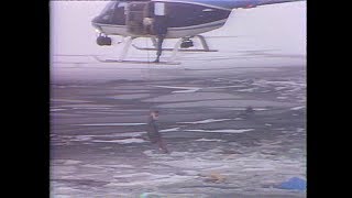 The moment Air Florida Flight 90 crashed into the Potomac River in Washington DC in 1982 [upl. by Ocsic]