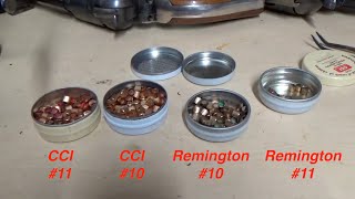 Percussion Cap Sizes  how they fit on Pietta Uberti and Colt Revolvers [upl. by Justin]