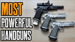 TOP 5 MOST POWERFUL HANDGUNS IN THE WORLD [upl. by Elehcim]