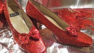 Dorothys Ruby Red Slippers tutorial EASY [upl. by Ecneitap]