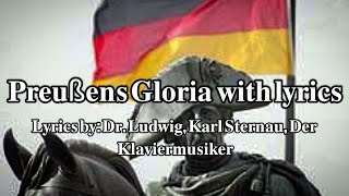 Preußens Gloria w lyrics • English translation Prussian song and march [upl. by Enneira]