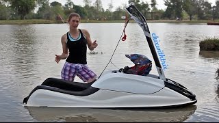 How to Ride a Stand Up Jet Ski  Part 1 The Basics [upl. by Ardene296]