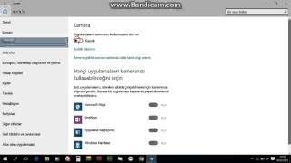 Windows 10 Kamera Ayarları [upl. by Breena]