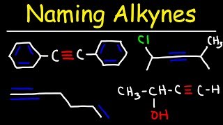 Naming Alkynes  IUPAC Nomenclature amp Common Names [upl. by Rorie]