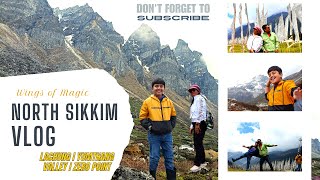 North Sikkim Tour In 5 Days Lachung Zero Point And Yumthang Valley 🌄 [upl. by Annavoeg]