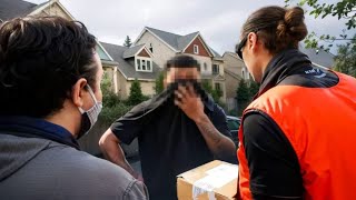 Scammer BUSTED at his Front Door [upl. by Craddock709]