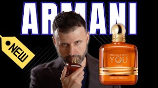 NEW ARMANI Stronger with You Amber  Fragrance Review [upl. by Yuzik]