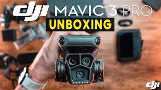 DJI Mavic 3 Pro UNBOXING   RC PRO COMBO [upl. by Regor]