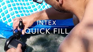 Intex quick fill AC electrical pump [upl. by Styles717]