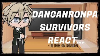 Danganronpa survivors two others react AHHHH ik i spelled naegi and fukawa wrong EEEEEEEdsaopu [upl. by Curhan]