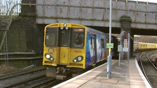 Half an Hour at 216  Birkenhead North Station 1022017  Class 507 508 terminus [upl. by Anitrak284]