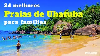 24 melhores Praias de Ubatuba para família muitas dicas fotos vídeos hotéis pousadas e mais [upl. by Bonnell]