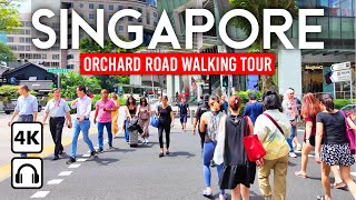 SINGAPORE 🇸🇬 4K Walking Tour Orchard Road amp Changi Airport 2024 [upl. by Boak]