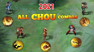 ALL 25 TYPES of CHOU COMBO FREESTYLES for 2021 YOU NEED TO KNOW  DAKZY CHOU TUTORIAL [upl. by Netta]