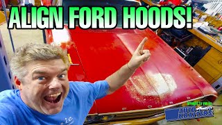 How To Align Hood On Car [upl. by Salvadore266]