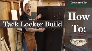 Building the ULTIMATE Tack Locker  Woodcraft 101 [upl. by Annek]