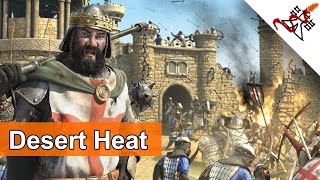 Stronghold Crusader 2  Mission 3  Paradise Island  Desert Heat  Skirmish Trail [upl. by Saw]