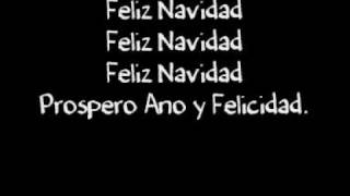 Lyrics  Feliz Navidad [upl. by Eeresed743]