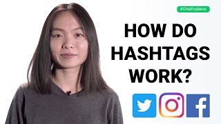 How hashtags work on social media Twitter IG FB [upl. by Nomelc]