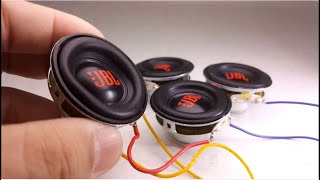 4 x SMALL 15quot JBL SUBWOOFER BASS TEST [upl. by Belac]