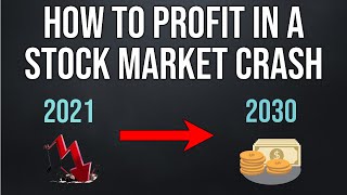 How To Profit From A Stock Market Crash For Beginners [upl. by Yekcin]