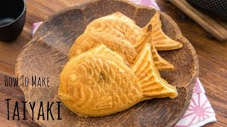 How to Make Taiyaki Recipe 鯛焼きの作り方（レシピ） [upl. by Ahcsat863]