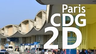 Paris CDG Airport  Terminal 2D  Departure and Arrival [upl. by Mitzi437]