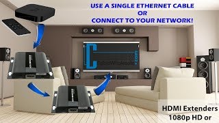 Howto Extend 4K HDMI up to 120m Other RoomMedia Closet [upl. by Isolt]