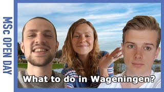 What to do in Wageningen MSc edition  WURtube [upl. by Odlo3]