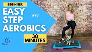 30 Minute Beginners Step Workout  Simple Instruction  128 bpm  93 [upl. by Pressman640]