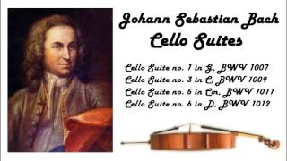 Johann Sebastian Bach  Cello suites in 432 Hz great for reading or studying [upl. by Ahtnicaj278]