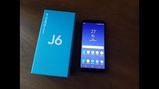 Samsung Galaxy J6 2018 Unboxing and First Look [upl. by Ripp]