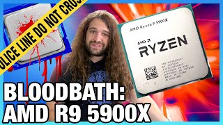 Multikill AMD Ryzen 9 5900X CPU Review amp Benchmarks  Gaming Workstation Overclocking [upl. by Weinstock]