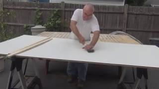 How to apply Laminate to Plywood [upl. by Lenad]