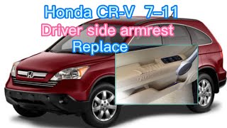 Honda CRV armrest replace driver side [upl. by Free]