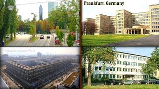 Frankfurt Germany US PX Area Kennedy Kaserne CPO and the Abrams Building [upl. by Jacquetta]