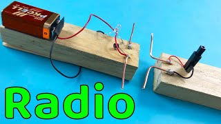 How to make the worlds easiest Radio  Do it yourself at home [upl. by Holder235]