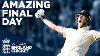 Headingley Final Day HIGHLIGHTS  Incredible Ben Stokes Wins Match  The Ashes Day 4 2019 [upl. by Imaon]