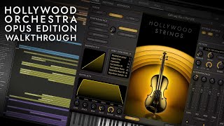 EastWest Hollywood Orchestra Opus Edition Walkthrough [upl. by Valene564]