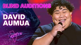 David Aumua Performs Lauren Daigles Song You Say  The Blind Auditions  The Voice Australia [upl. by Katherina]