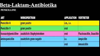 Pharmakologie ─ Antibiotika Teil 12 [upl. by Eelaroc56]