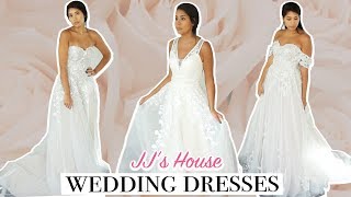 Online Wedding Dress Review  5 jjshouse wedding dresses under 300 [upl. by Bren]