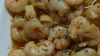 Gambas al ajillo [upl. by Marchak]