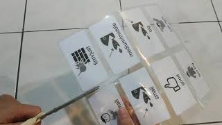 How to laminate paper [upl. by Raychel]