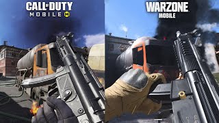 COD Mobile HD Graphics vs NEW Warzone Mobile Ultra Graphics [upl. by Letti921]