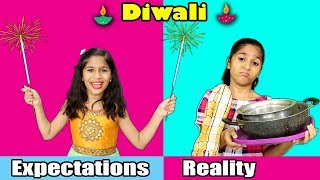 DIWALI  Expectations Vs Reality  Paris Lifestyle Diwali Video [upl. by Stav]