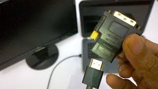 HDMI To DVI Adapter for External Monitor  Does it Work [upl. by Electra599]